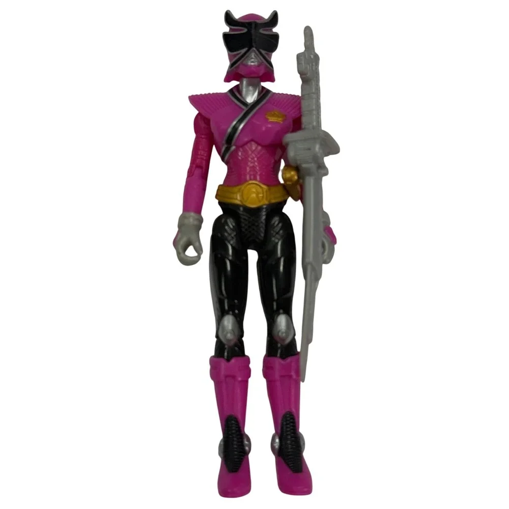 Power Rangers Super Samurai Pink Ranger Mia 4 Inch Action Figure with Sword